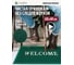 Придверный пористый коврик ComeForte Welcome 40х60 см зеленый WM-04 2