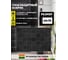 Резиновый придверный коврик ComeForte PIN MAT Шашки 45х75 см PM-013 2