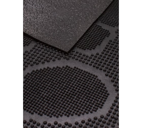 Резиновый придверный коврик ComeForte PIN MAT Следы 45х75 см PM-011