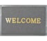 Придверный пористый коврик ComeForte Welcome 40х60 см серый WM-03 1