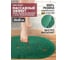 Резиновый придверный коврик ComeForte FRG 40x60 см Green овал GM-3004 2