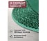 Резиновый придверный коврик ComeForte FRG 40x60 см Green овал GM-3004 5