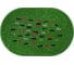 Резиновый придверный коврик ComeForte FRG 40x60 см Green овал GM-3004 1