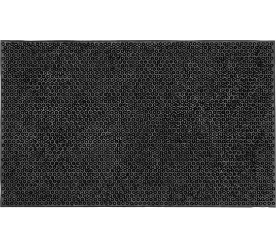 Резиновый придверный коврик ComeForte FRD 45x75 см Black GM-4002