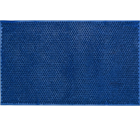 Резиновый придверный коврик ComeForte FRD 45x75 см Blue GM-4001
