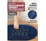 Резиновый придверный коврик ComeForte FRG 40x60 см Blue овал GM-3001 2
