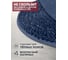 Резиновый придверный коврик ComeForte FRG 40x60 см Blue овал GM-3001 5