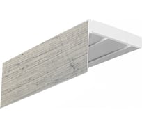 Двухрядный карниз Эскар ЭКОНОМ+ Патина в сборе 2.4 м 353430240