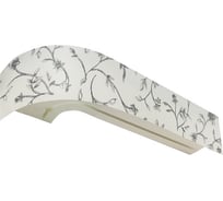 Двухрядный карниз Эскар Классика Романтика белая в сборе 1.8 м 340431180