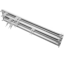 Алюминиевый трехполосный карниз Эскар Katal 10 в сборе 2.0 м 2424101200 18204571