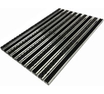 Грязезащитная придверная решетка ООО ПК ЦентрВход Эксперт ворс-щетка, черный, 1200x600 мм 731EX026