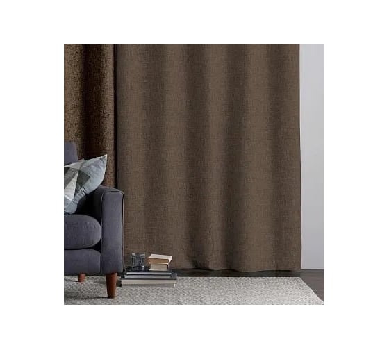 Комплект штор WENGE Juliet coffe рогожка 145x270 см, 2 шт 775127