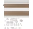 Рулонная штора PRAKTO Day&Night 180х175см бежевый 8312050 8