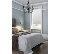 Плиссе натяжного типа Эскар Blackout белый, 52х170 см 140601052