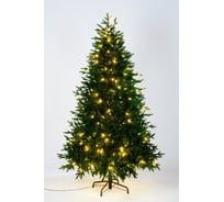 Ель CRYSTAL TREES Персея с вплетенной гирляндой, 185 см KP11185L