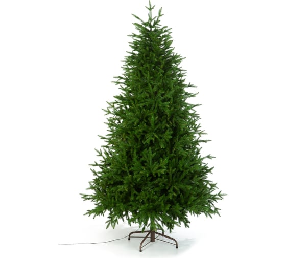Ель CRYSTAL TREES Персея с вплетенной гирляндой, 215 см KP11215L