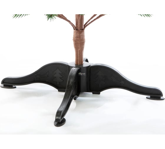 Ель CRYSTAL TREES БОРГО зеленая с шишками, 210 см KP16210