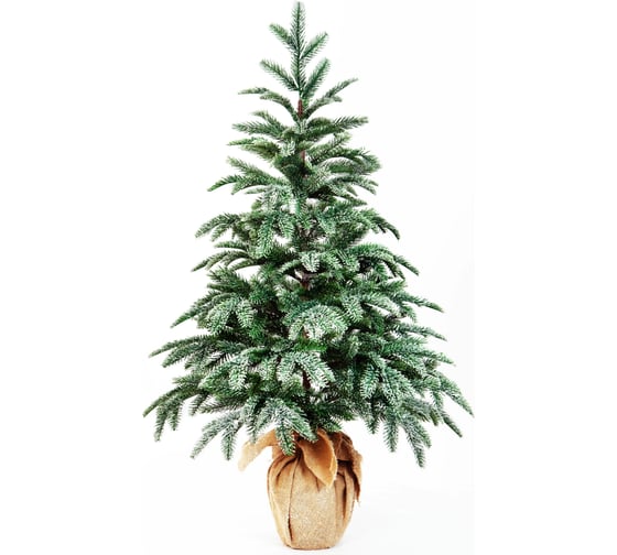Ель CRYSTAL TREES ВИСКРИ заснеженная в мешке 150 см KP19150 1