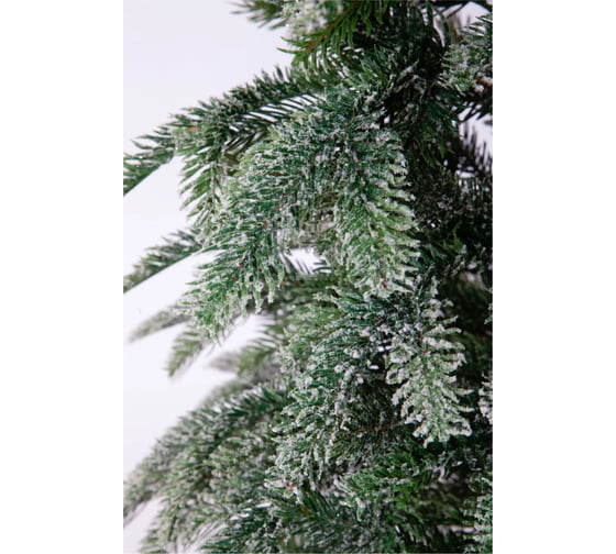 Ель CRYSTAL TREES ВИСКРИ заснеженная в мешке 210 см KP19210