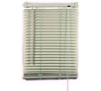 Пластиковые жалюзи ПраймДекор 160x150 см, оливковые 2160003