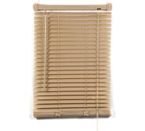Пластиковые жалюзи ПраймДекор 90x150 см, бежевые 2090002