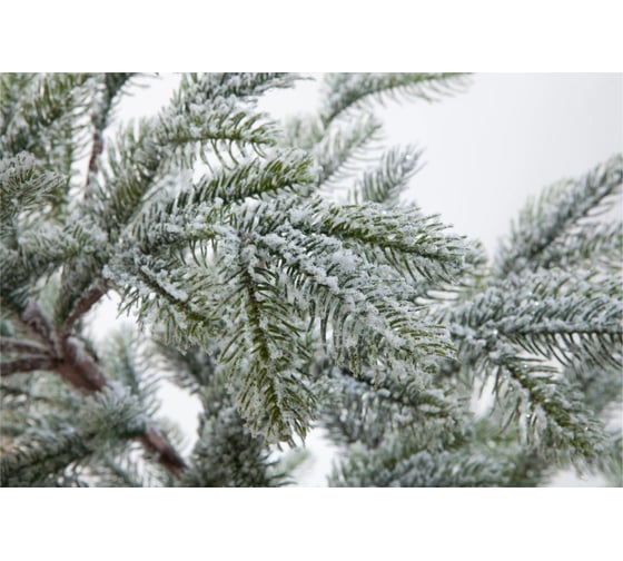 Ель CRYSTAL TREES БОЛЬЕРИ в снегу 180 см. KP18180