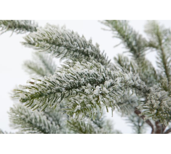 Ель CRYSTAL TREES БОЛЬЕРИ в снегу 180 см. KP18180