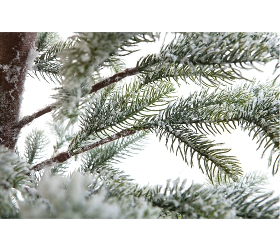 Ель CRYSTAL TREES БОЛЬЕРИ в снегу 180 см. KP18180