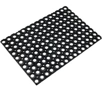 Грязесборный ячеистый коврик OfficeClean 80х120х1.6 см, черный 317621