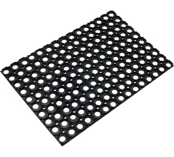 Грязесборный ячеистый коврик OfficeClean 80х120х1.6 см, черный 317621 1