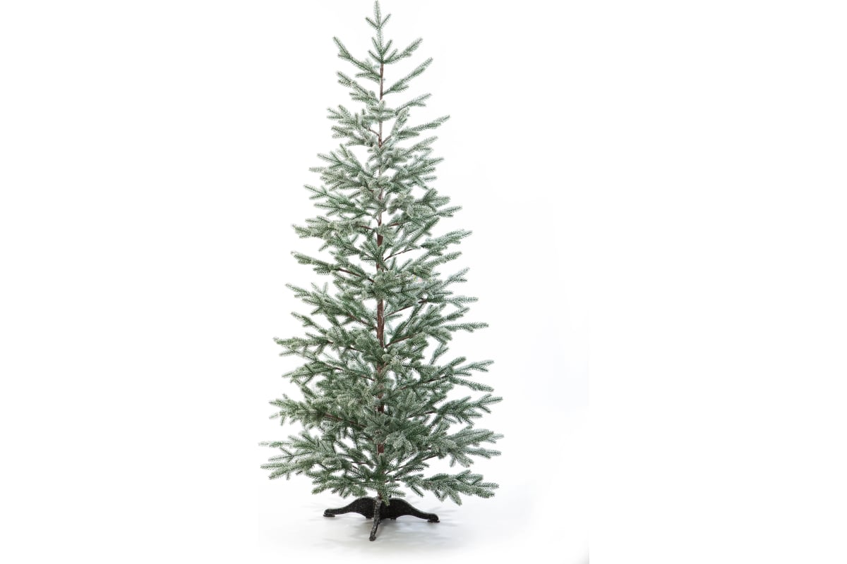 Искусственная ель CRYSTAL TREES РОНДА в снегу, 180 см KP15180 ...