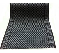 Влаговпитывающая придверная дорожка ComeForte жаккард черный HP-2013