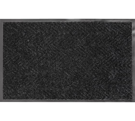 Влаговпитывающий коврик ComeForte FLOOR MAT Ёлочка 80x120 см XTH-1007 Черный