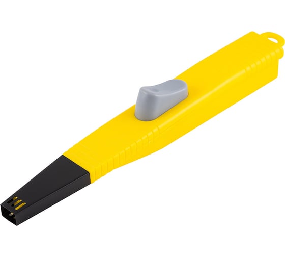 Пьезозажигалка HOMESTAR HS-1206 желтая 102773