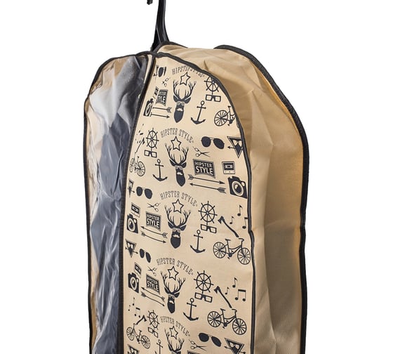 Чехол для одежды HOMSU Hipster Style 120x60x10 см HOM-202