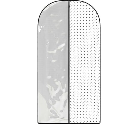 Чехол для одежды HOMSU Eco White 120х60 см HOM-1238