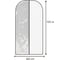 Чехол для одежды HOMSU Eco White 120х60 см HOM-1238 3