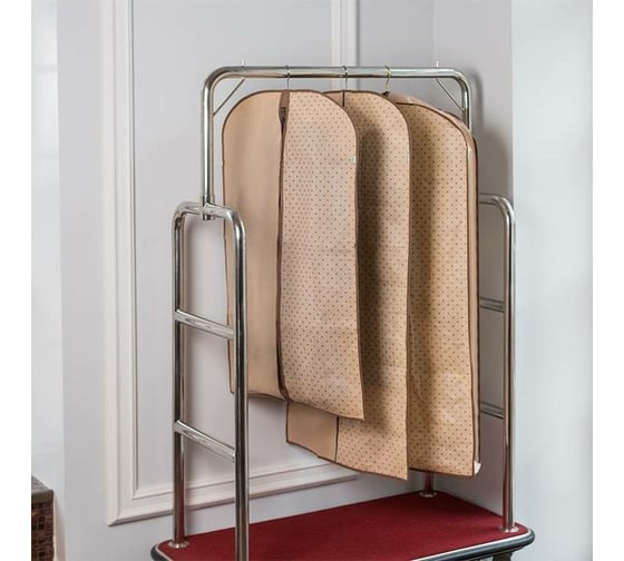 Чехол для шуб, курток и пальто HOMSU 120х60х10 см HOM-796