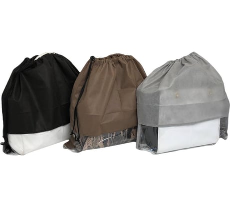 Чехол для хранения сумок HOMSU с окном 50x50 см серый HOM-1211