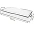 Чехол для одеял, подушек и постельного белья HOMSU Eco White 100х45х15 см HOM-1253 2