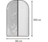 Чехол для одежды HOMSU Eco White 100х60 см HOM-1249 3