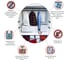 Чехол для одежды HOMSU Eco White 100х60 см HOM-1249 5