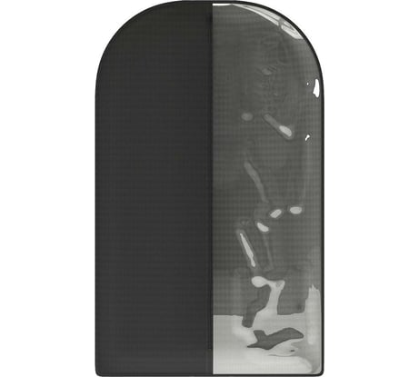 Чехол для одежды HOMSU Premium Black 100x60 см HOM-1201