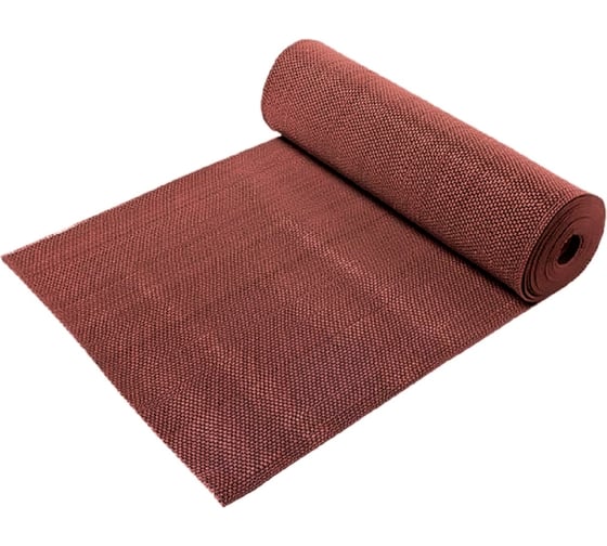 Противоскользящая дорожка ComeForte Zig Zag ПВХ S-mat 0.9 х 15 м х 5 мм коричневый CC001539 1