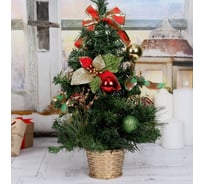 Декоративная ёлка Зимнее волшебство 40 см, новогодние листочки 813185