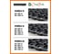 Придверный ячеистый коврик ComeForte RH 80x120 см, 16 мм HM-5005 10