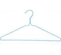 Вешалка для одежды Аквадекор 41 см, светло-голубой, сталь/ПВХ AHG-1920