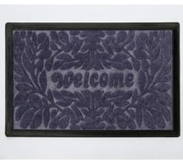 Придверный коврик Доляна Welcome 40х60 см, цвет микс 5148833