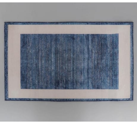 Коврик Доляна По домашнему 60х100 см, цвет синий 5058288