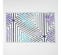 Коврик Доляна Геометрия 50х80 см 5411415